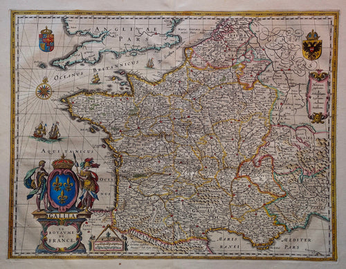 Frankrijk France - WJ Blaeu - 1635