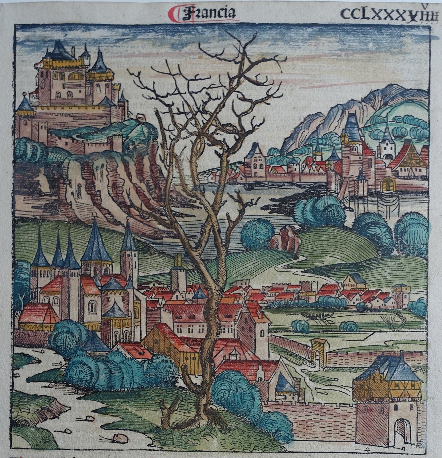 Frankrijk France - Hartmann Schedel - 1493
