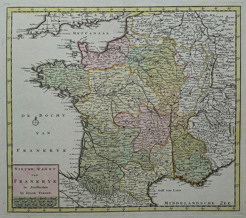 Frankrijk France - I Tirion - 1753