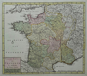 Frankrijk France - I Tirion - 1753