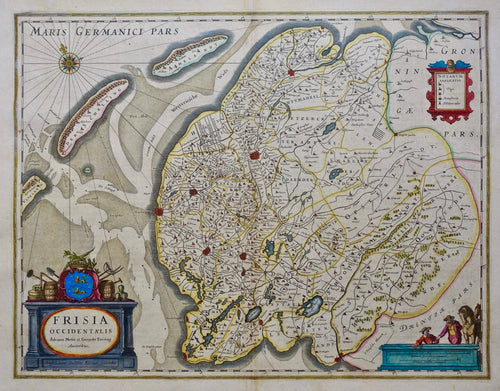 Friesland - Willem en Joan Blaeu - circa 1645