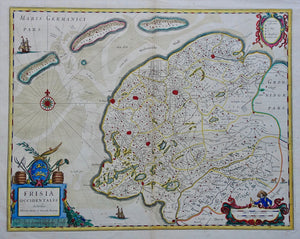 Friesland - Johannes Janssonius - 1649