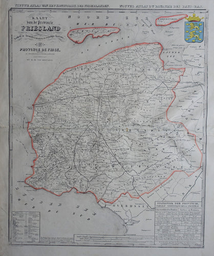 Friesland - F Desterbecq / Weduwe Hulst van Keulen - circa 1868