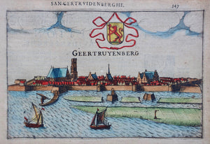 Geertruidenberg Profielgezicht - J Jansz / L Guicciardini - 1613
