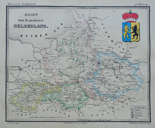 Gelderland - H Reding - 1841