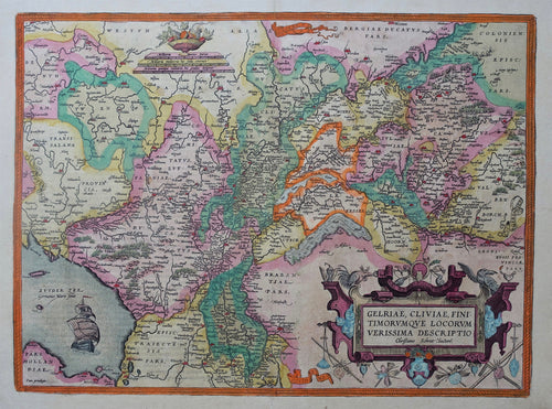 Gelderland - A Ortelius - 1609