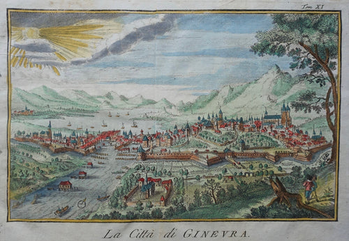 Zwitserland Genève Switzerland Geneva - G Albrizzi - 1742