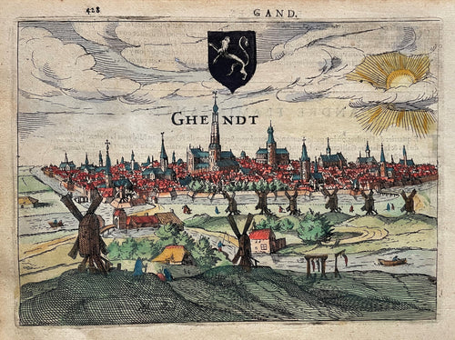 België Gent Belgium - L Guicciardini - 1613