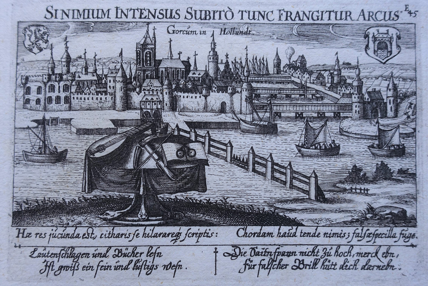 Gorinchem - D Meisner - 1625