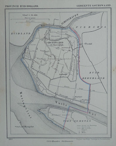 Goudswaard - J Kuijper / H Suringar - 1865