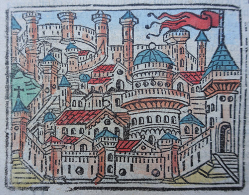 Spanje Spain Granada - Jacobus Philippus de Bergamo - 1553