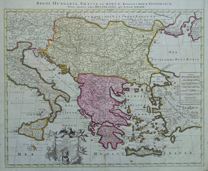 Griekenland Balkans Greece - N Sanson / P Schenk - 1713