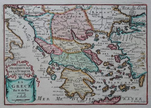 Griekenland Greece Balkans - N de Fer - 1705