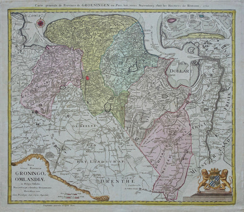 Groningen - Homann heirs - 1784