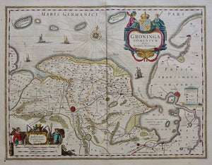 Groningen - J Janssonius - 1653