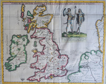 Load image in Gallery view, Groot Brittannië Ierland British Isles Great Britain Ireland - HA Chatelain - 1713