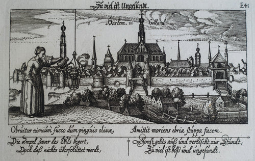 Haarlem - D Meisner - 1625