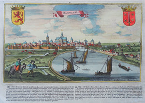 Haarlem Profielgezicht - J Peeters en C Bouttats - 1674