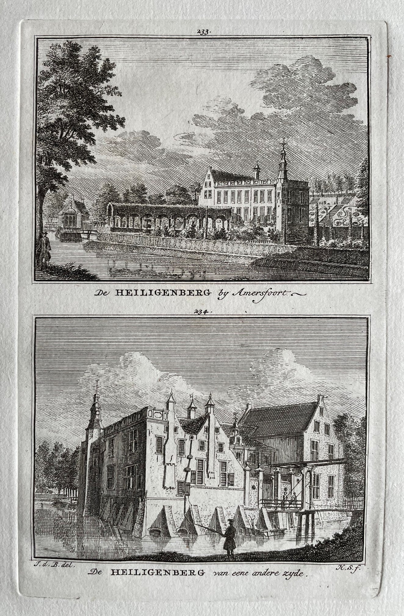 Amersfoort Heiligenberg - H Spilman - ca. 1750