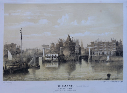 AMSTERDAM Schreierstoren - W Hekking jr/ GW Tielkemeijer - 1861