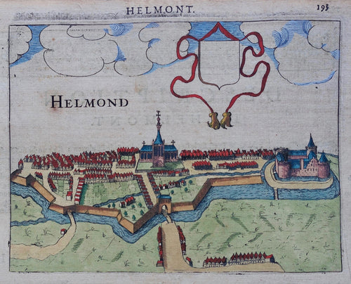 Helmond Profielgezicht - J Jansz / L Guicciardini - 1613