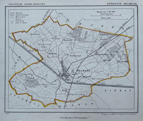 Helmond - J Kuijper / H Suringar - 1866