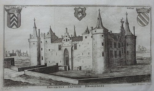 Helmond Kasteel - C Bouttats / J le Roy - 1730