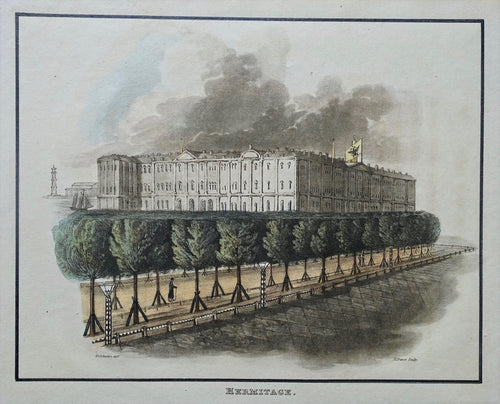 Rusland St Petersburg Hermitage Russia - JJ Stockdale - 1815
