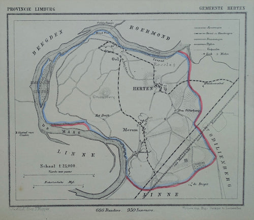 Herten - Kuijper / Suringar - ca. 1867