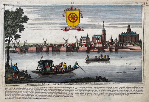 Heusden - J Peeters & C Bouttats - 1674