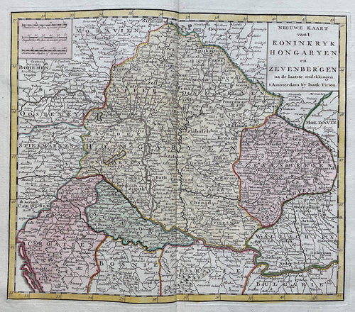 Hongarije - I Tirion - 1753