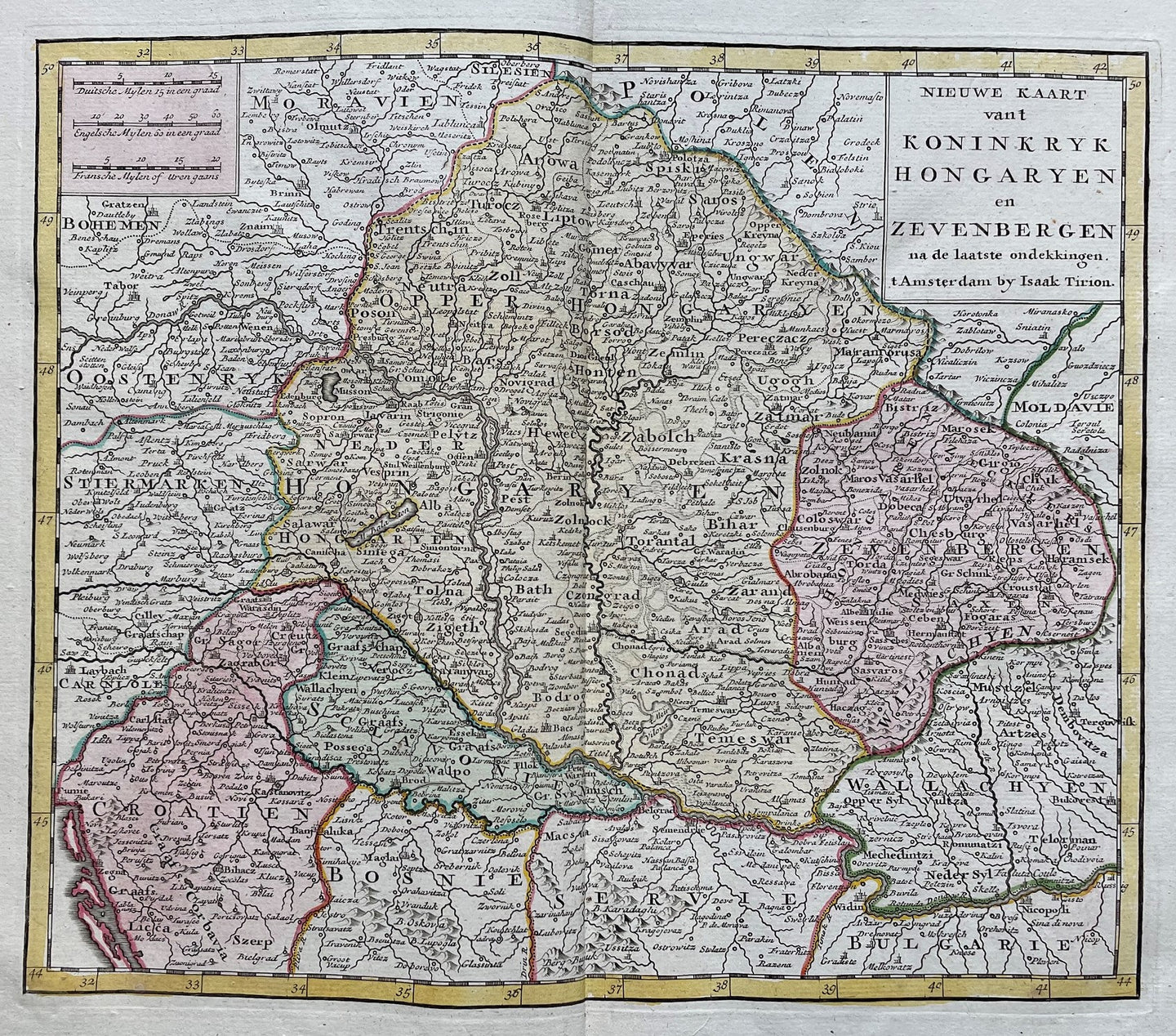 Hongarije - I Tirion - 1753