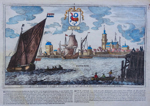 Hoorn Profielgezicht - J Peeters & C Bouttats - 1674