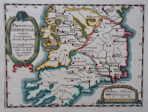 Ierland British Isles Ireland - Augustin Lubin - 1659
