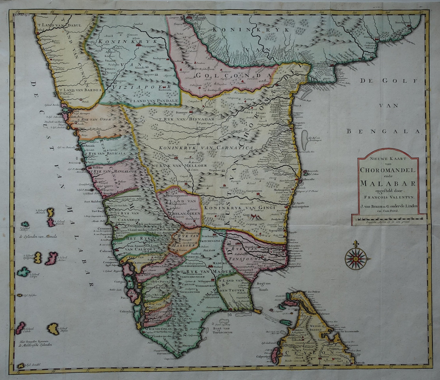 India Southern India - F Valentijn - 1724