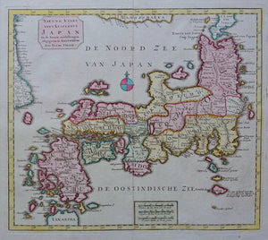 Japan - I Tirion - 1753