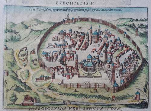 Israël Heilige Land Jeruzalem Israel Holy Land Jerusalem - Jean Baudoin - 1629
