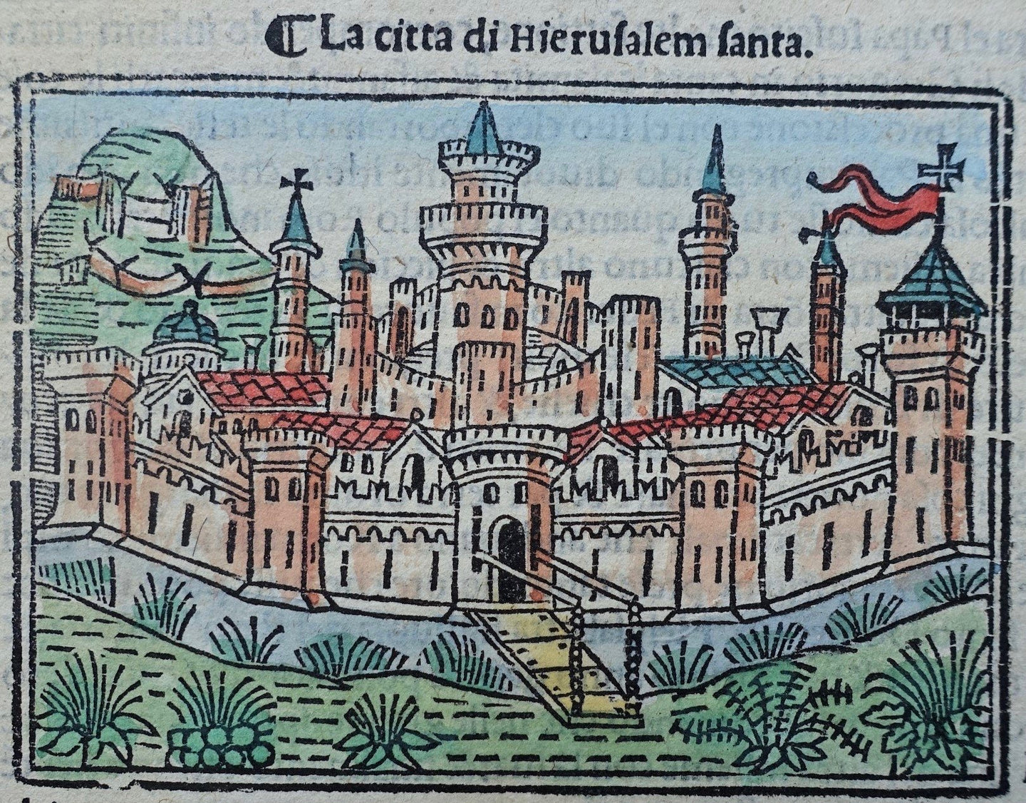 Israël Heilige Land Jeruzalem Israel Holy Land Jerusalem - Jacobus Philippus de Bergamo - 1553