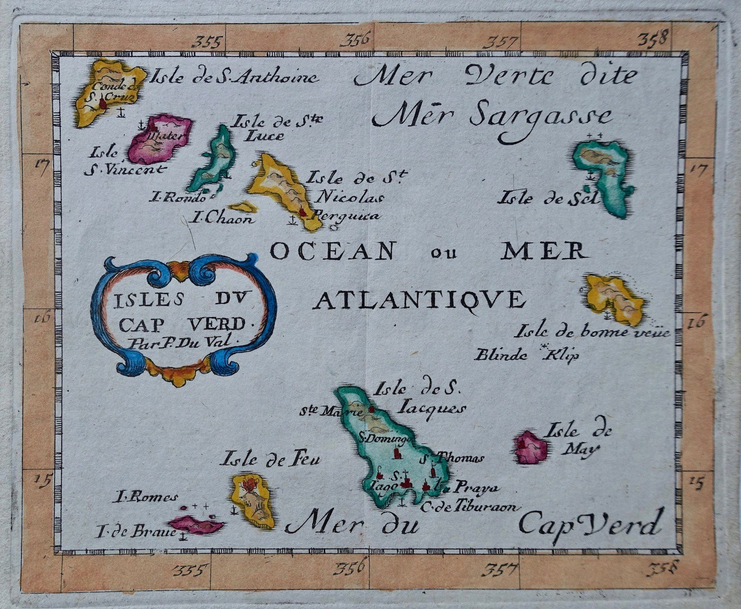 Kaapverdische Eilanden Cape Verde Islands - P Duval - 1682