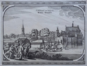Kapelle en Huis Maalstede - Nicolaas Visscher I - 1660