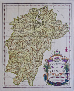 China Jiangxi Province Nanchang - Jean-Baptiste Bourguignon d’Anville - 1735