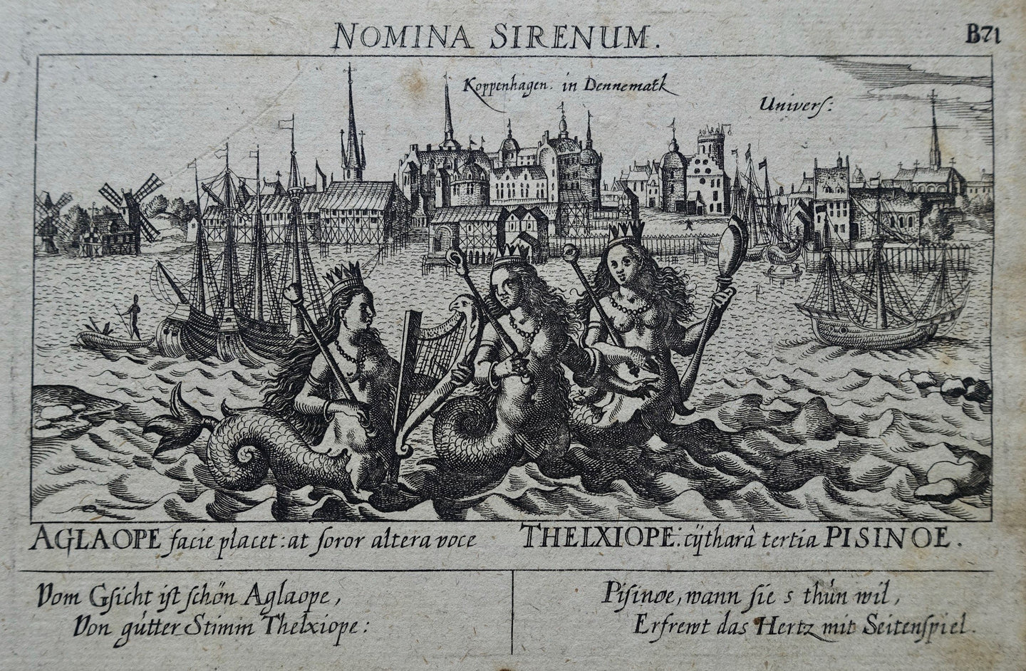 Denemarken Kopenhagen - D Meisner - 1630
