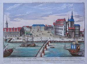 Denemarken Kopenhagen Denmark Copenhagen - GB Probst - ca 1765