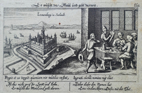 Denemarken Denmark Helsingør Kronborg - D Meisner - 1630