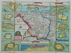 Frankrijk Languedoc France - J de la Feuille - 1729