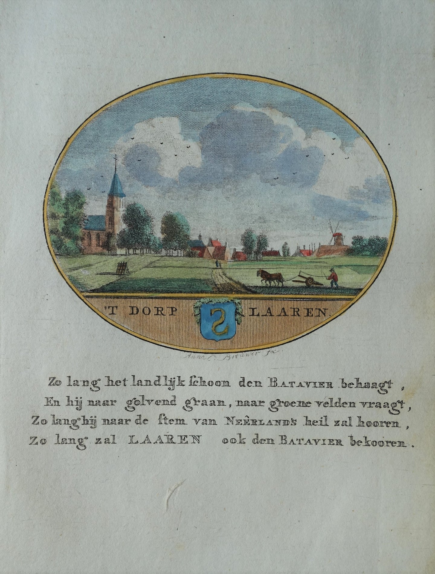 Laren - Van Ollefen & Bakker - 1793