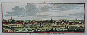 Laren Profielgezicht - H Spilman - ca. 1750