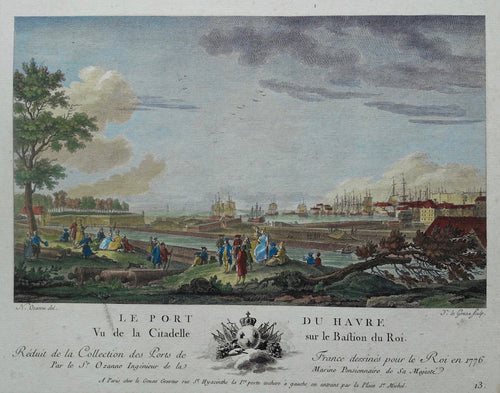 Frankrijk Le Havre France - Nicolas Ozanne / Yves-Marie Le Gouaz - ca 1787