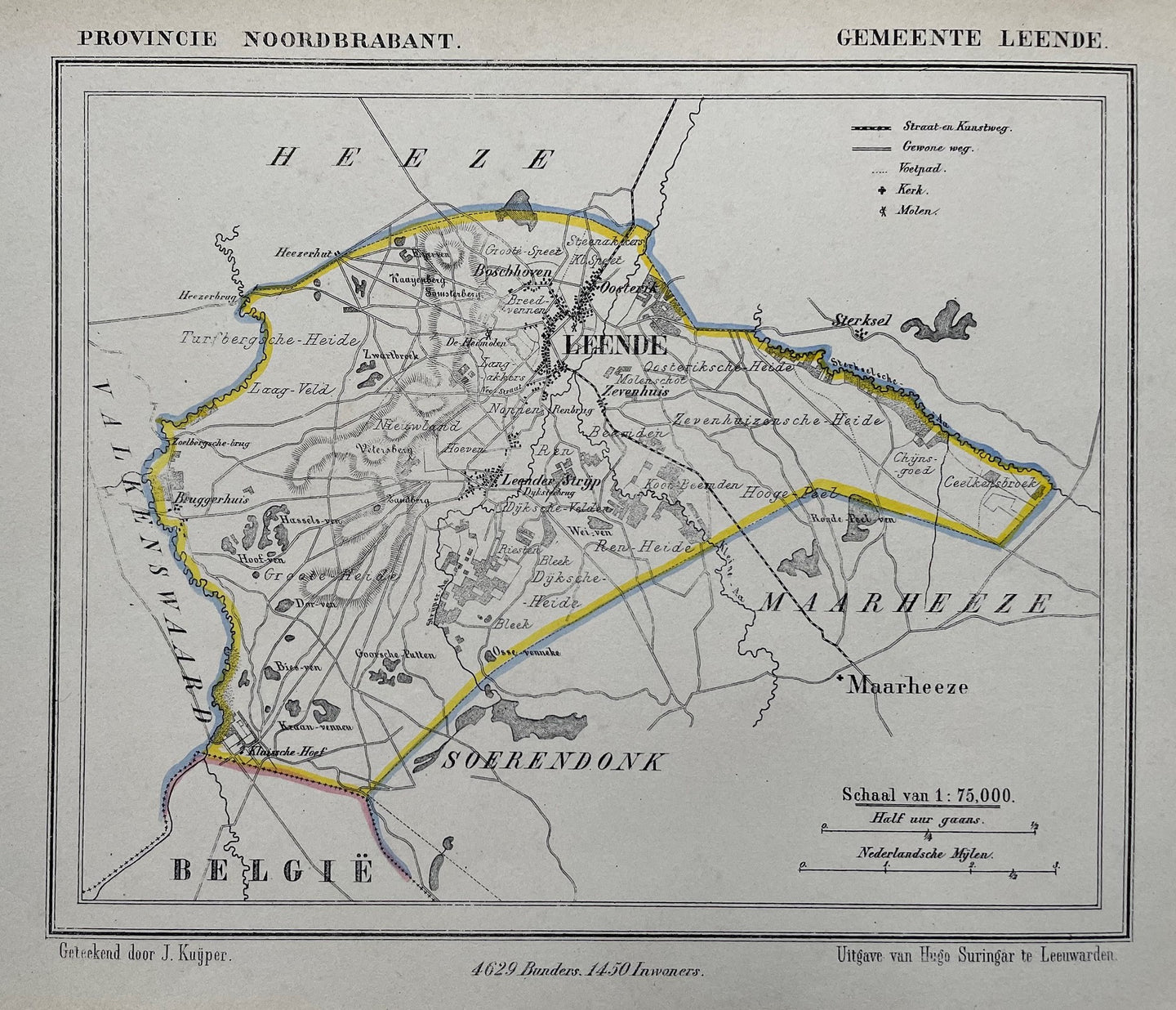 Leende - J Kuijper / H Suringar - ca. 1867