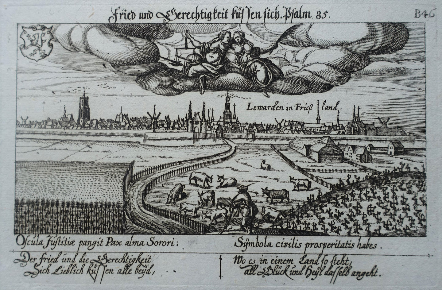 Leeuwarden - D Meisner - 1625